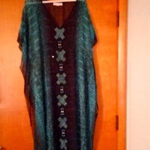 A small black an green lounger